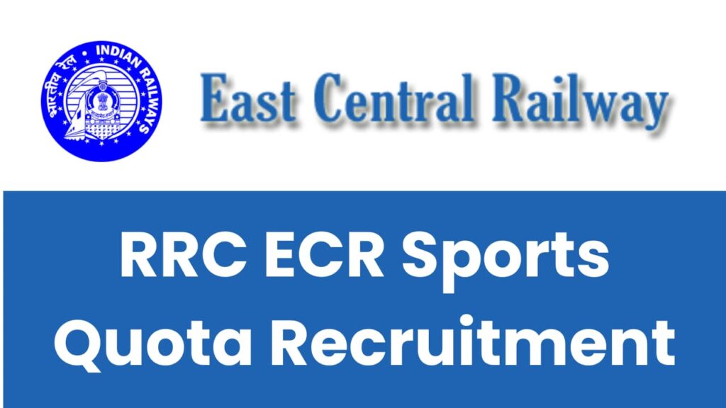 RRC ECR Sports Quota Recruitment 2024 Notification and Offline Application Form, Railway Job Offline Form